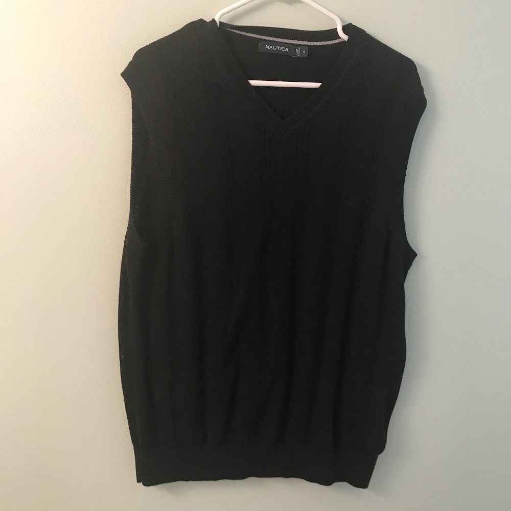 Nautica black cotton west